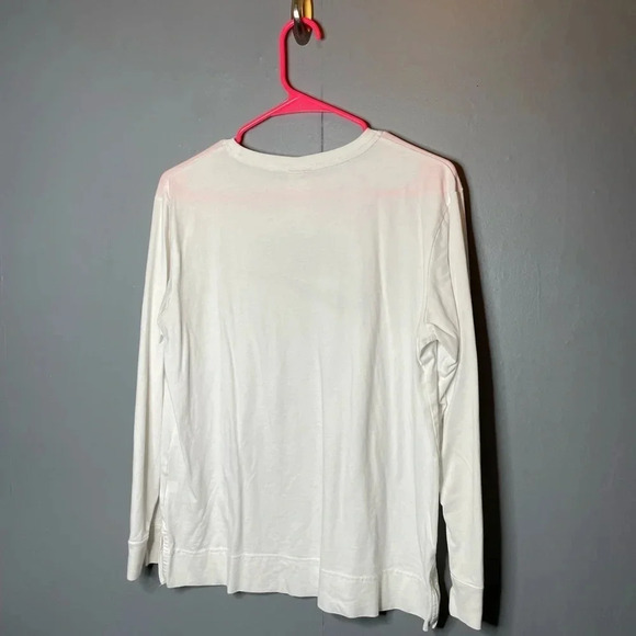 Nike white long sleeve tshirt size medium - Picture 3 of 4